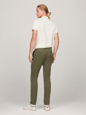 Calças chino slim fit Bleecker da coleção de 1985