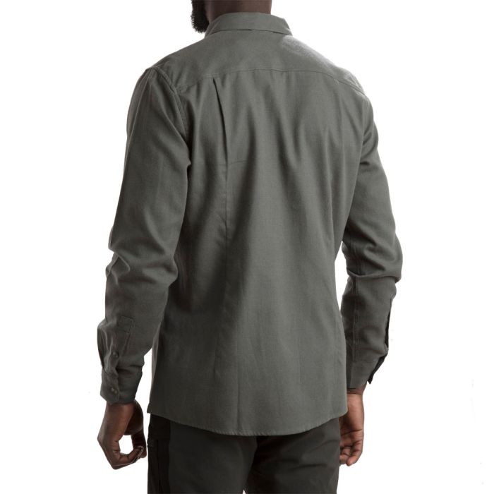 Ekren Solid LS Shirt Men herrekjorte