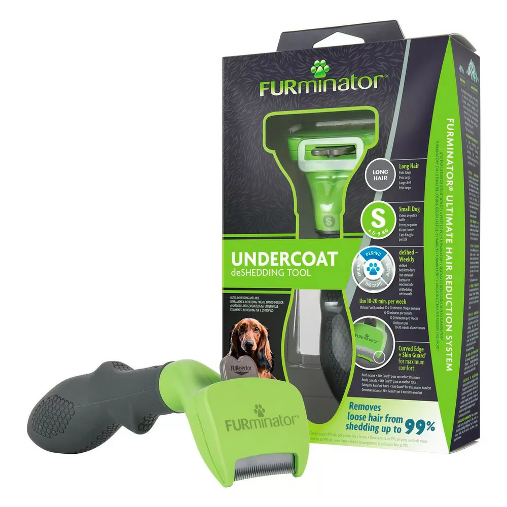 FURminator til små hunde - langt hår