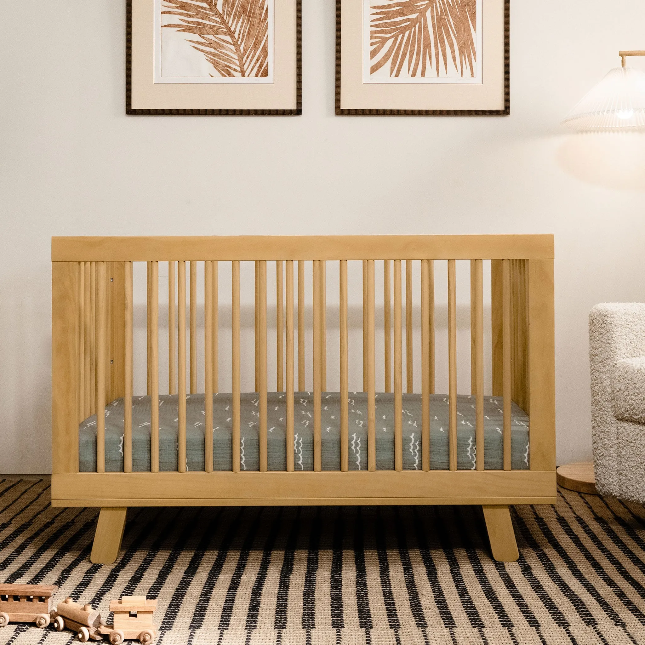 Babyletto Couchette Convertible 3 en 1 Hudson - Miel