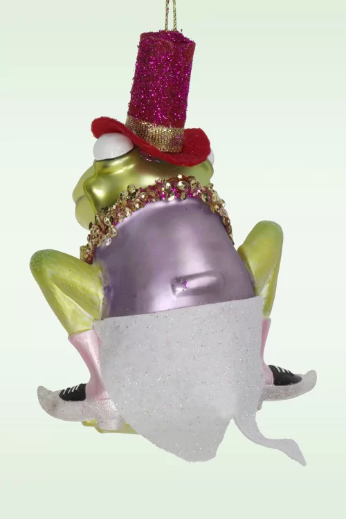 HD Collection Frog Groom kerst ornament