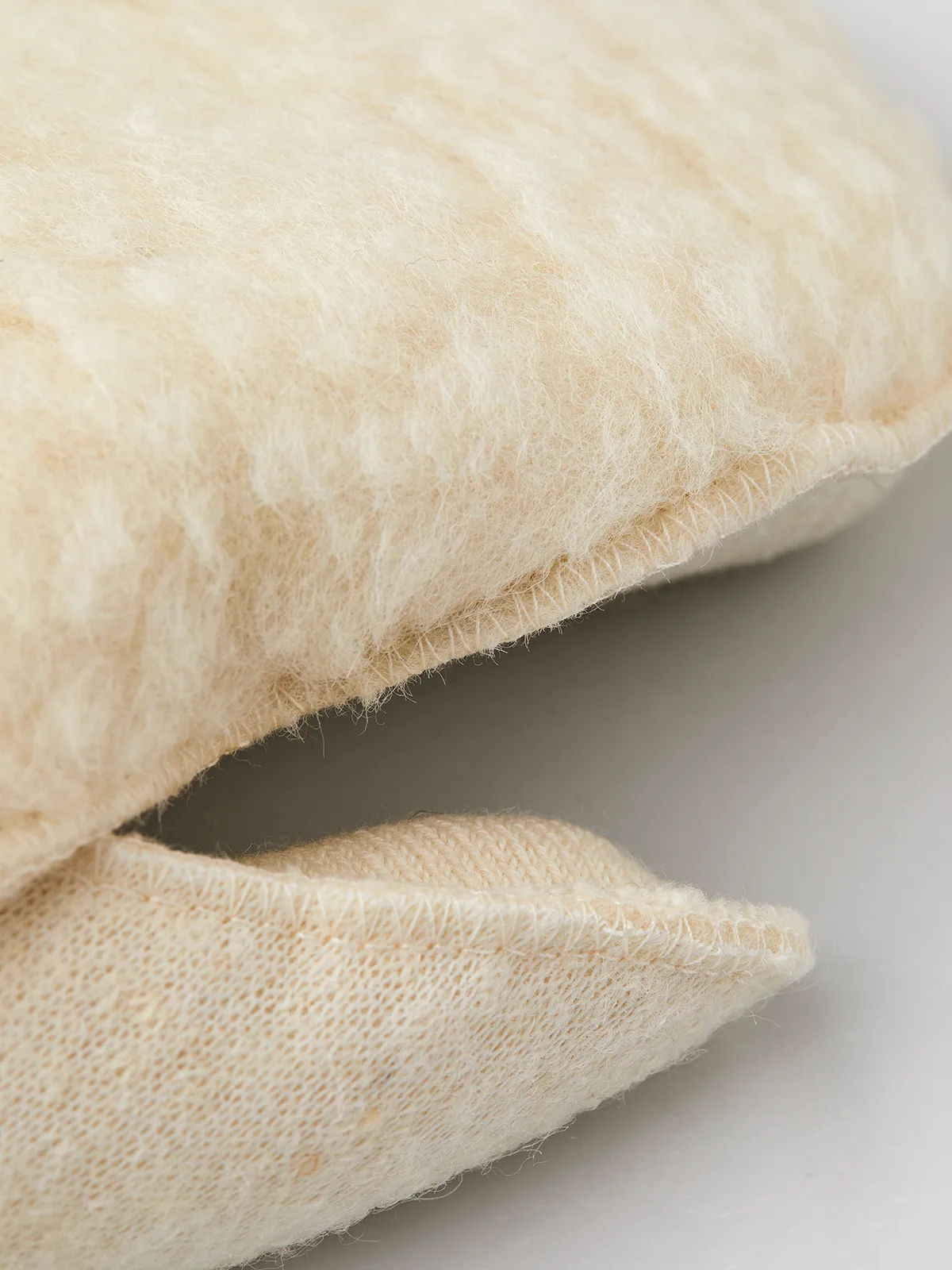 Hestra Heli Ski Wool Liner - Mitt Off White