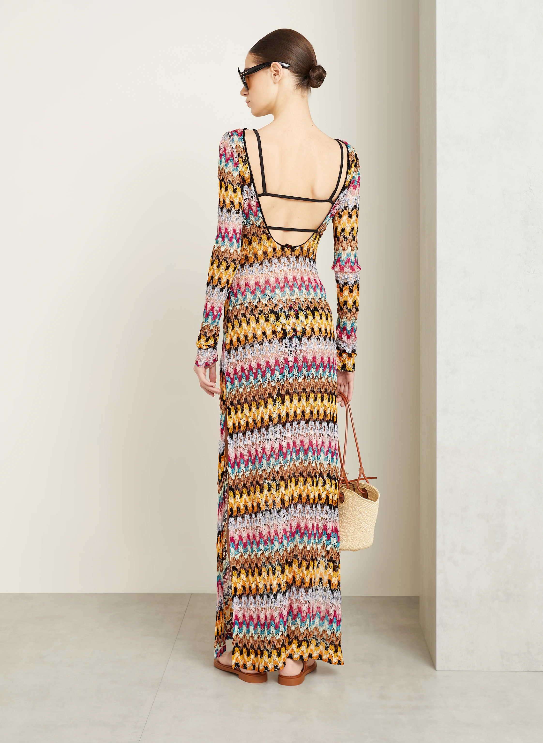 MISSONI Strandkleid mit Glitzergarn