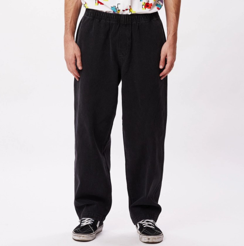 Obey Easy Denim Pant Faded Black