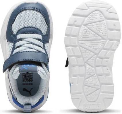 Puma Trinity Lite sneakers lichtblauw wit grijs kobalt Mesh 22