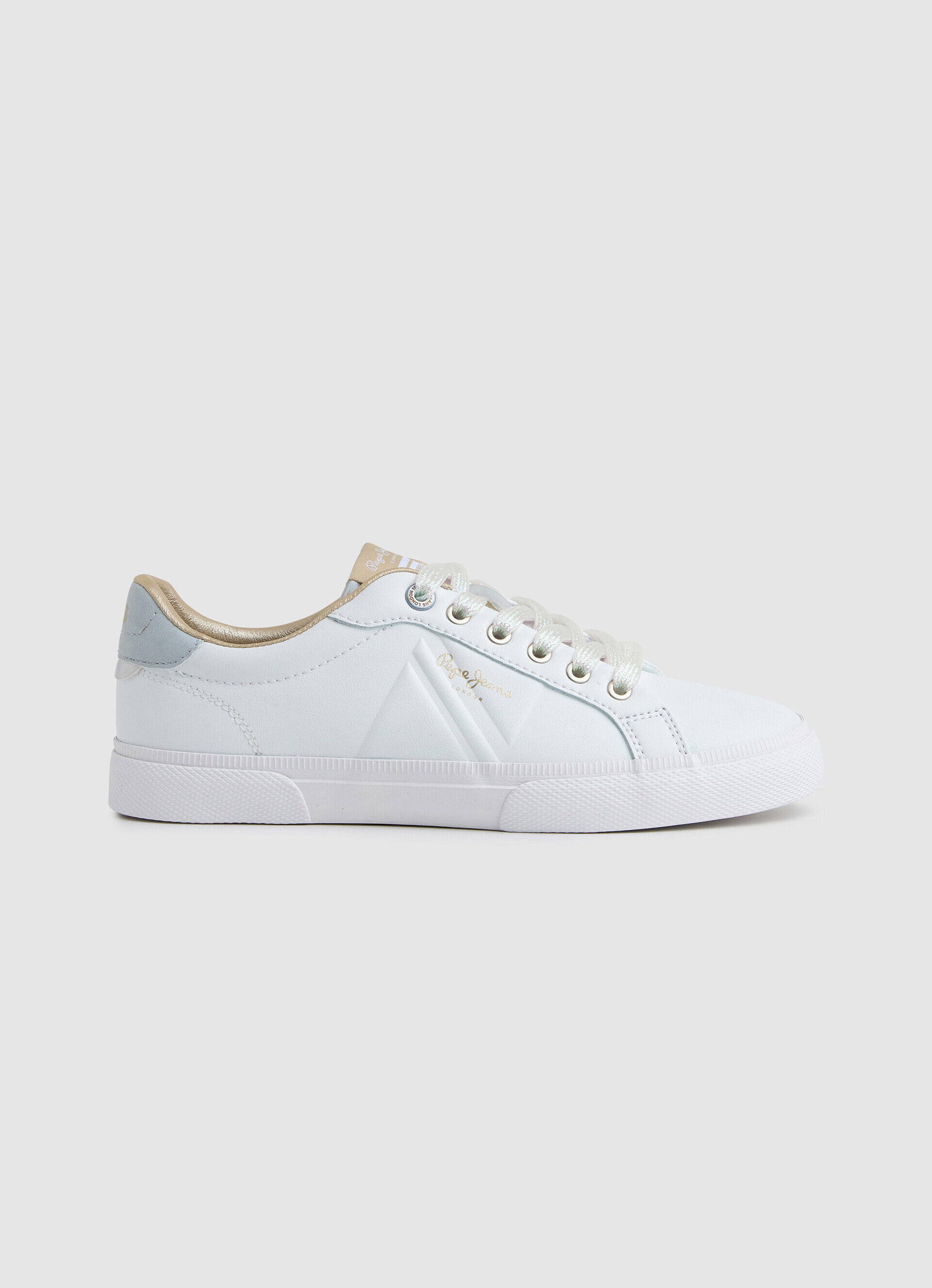 Tênis básico Kenton Flag - branco