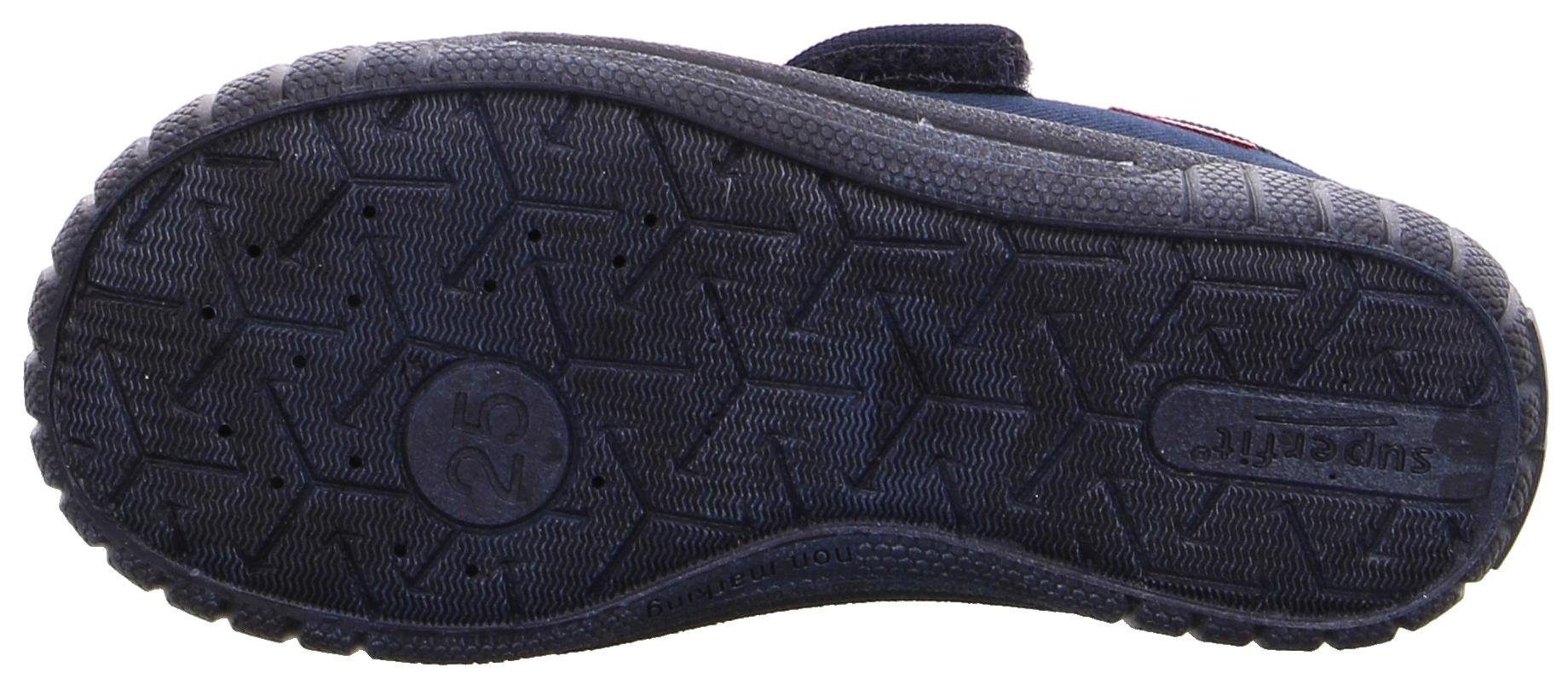 Superfit Hausschuh »Bill WMS: Mittel«  Kindergarten Schuh im Jeans-Look, Grössenschablone zum Download