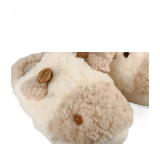 Chaussons vache BEIGE PHILOV