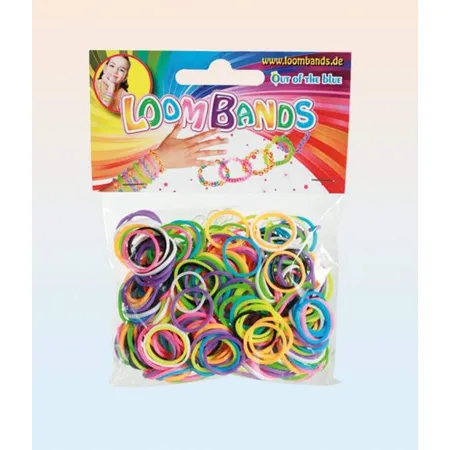 Out of the blue Loom Gummiarmband-Set, 300 Bänder