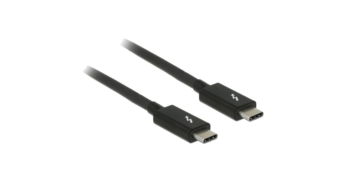 DeLOCKThunderbolt 3 USB-C cable passive, 1m 5 A kabel  (84845)
