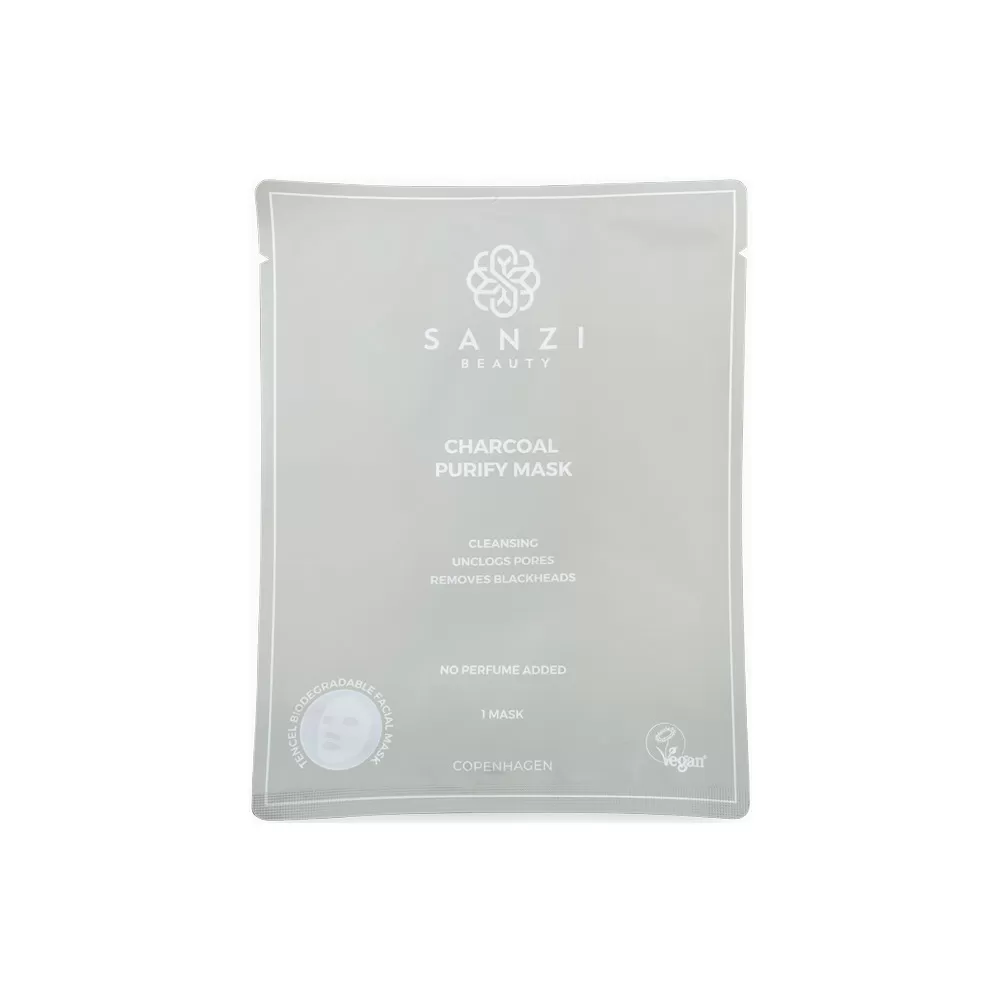 Sanzi Beauty Charcoal Purify Mask - 25 ml.