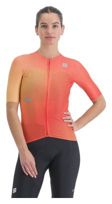 Maillot Manches Courtes Femme Sportful Light Pro Rose/Orange