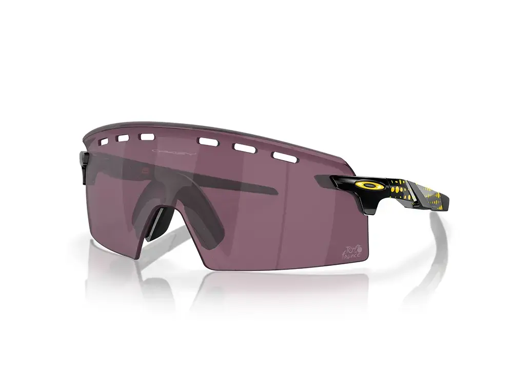 Oakley Encoder Strike Vented TdF Sport Zonnebril Prizm Road Black Lens Zwart