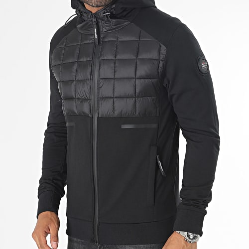 Sweat Capuche Zippé Dradler Noir