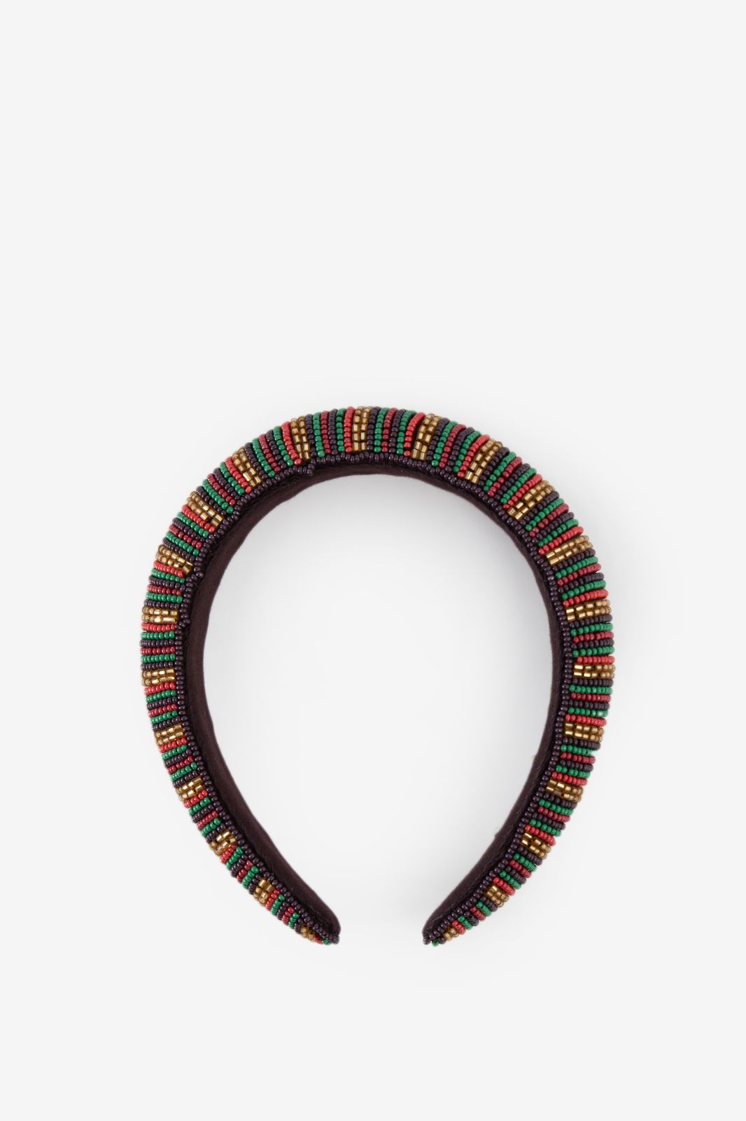 Multicolour haarband met kraaltjes
