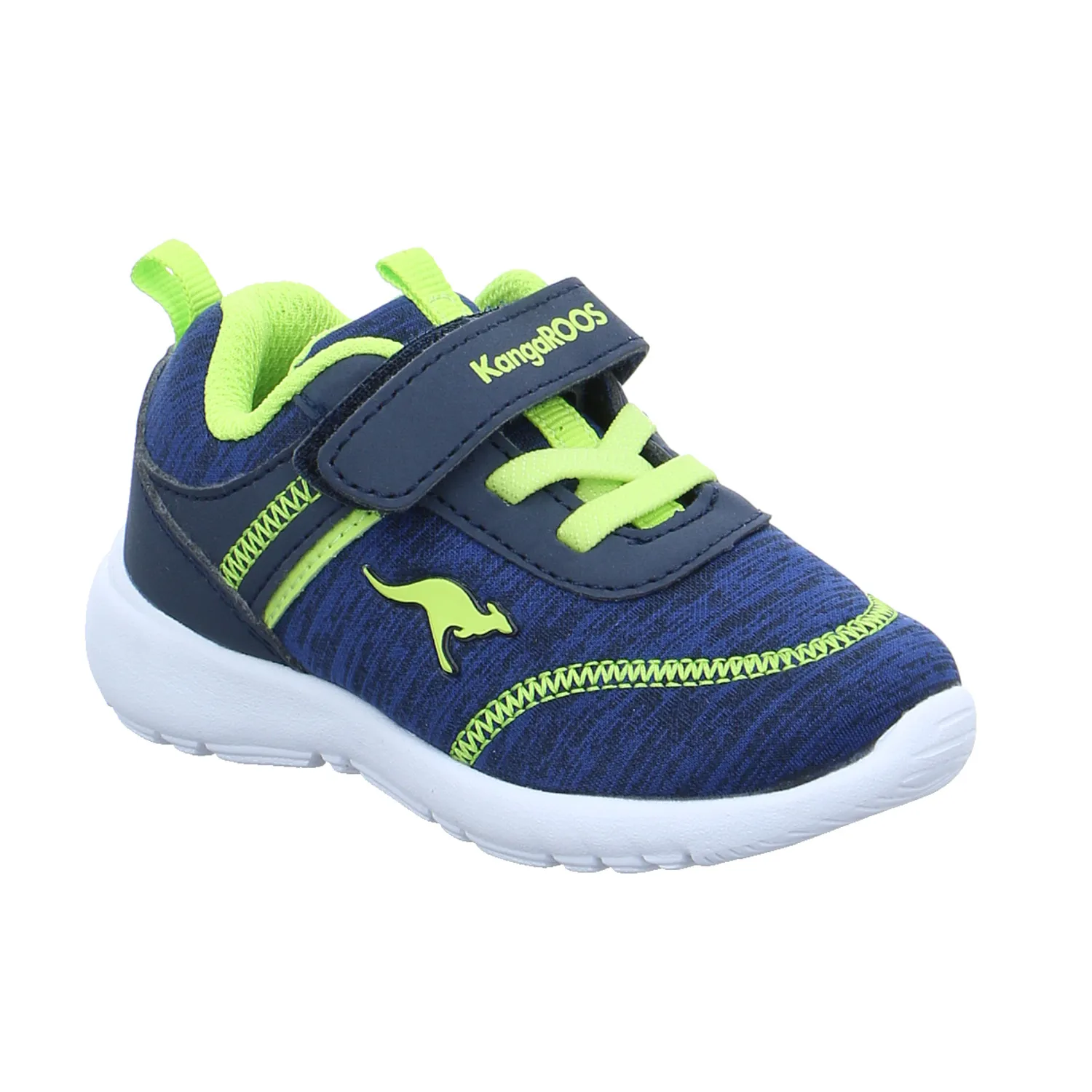 KANGAROOS Baby-Sport-Bottine Dunkelblau Textil  Sneaker