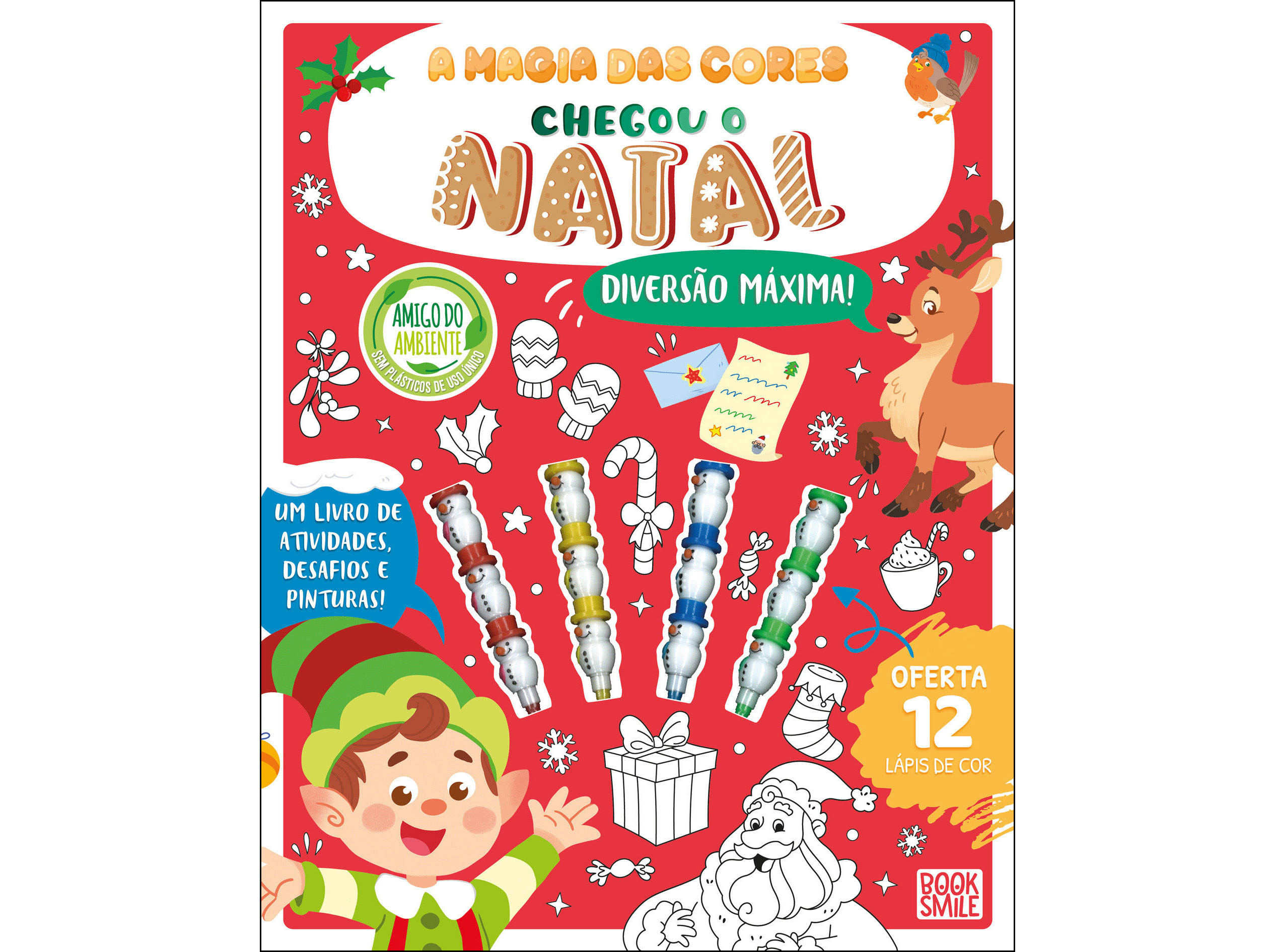 LIVRO A MAGIA DAS CORES: CHEGOU O NATAL