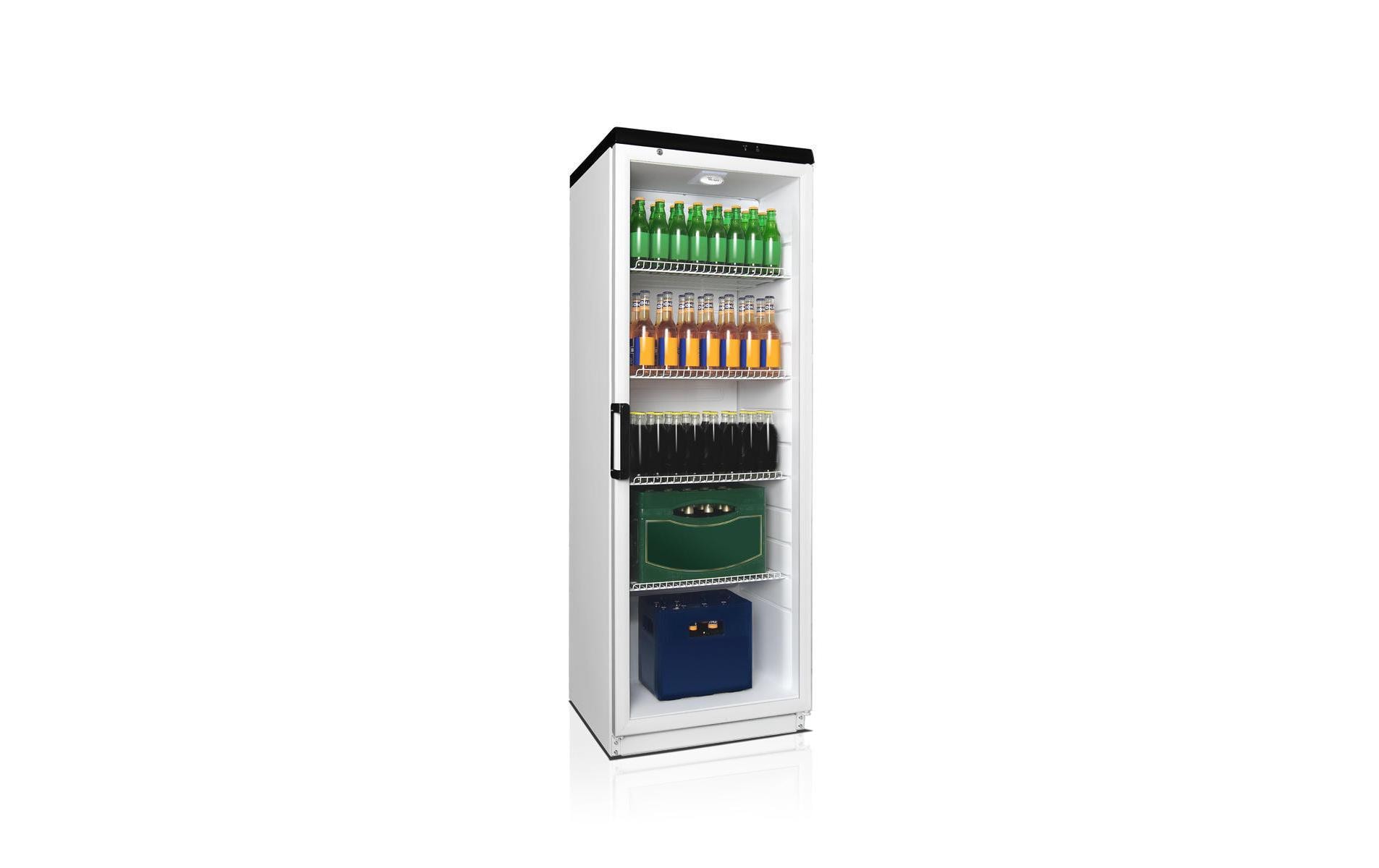 Gewerbekühlschrank ADN 202/2 Rechts, Wechselbar<br>Glaskühlschrank für den gewerblichen Einsatz