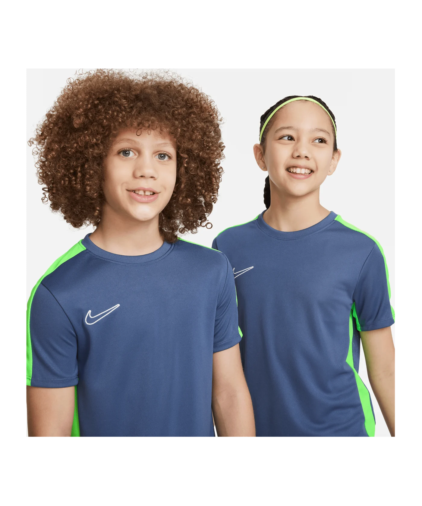 Nike Academy 23 T-Shirt Kids Blau Grün F491