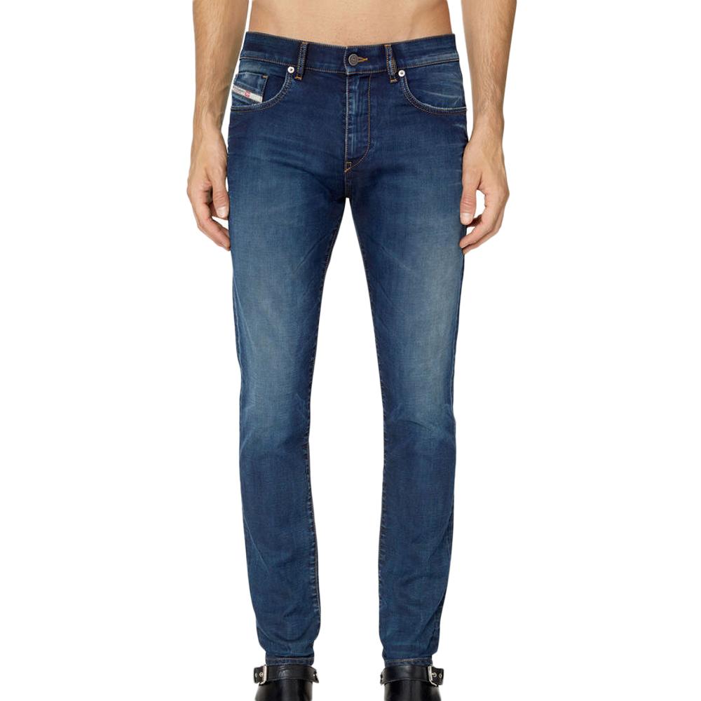 Diesel Jean Slim Bleu Foncé Homme Diesel Strukt 02
