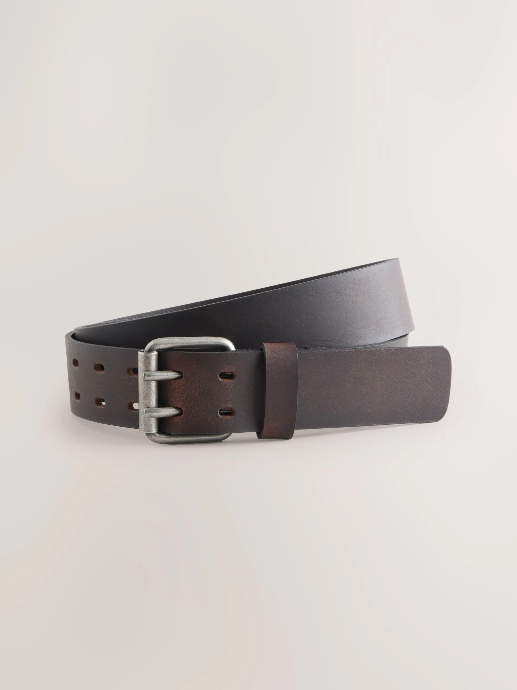 Bruin - Double Prong Casual Leather Belt