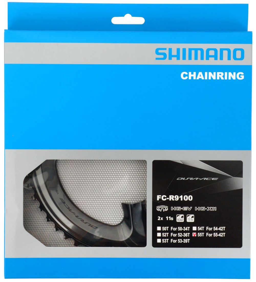 Shimano DURA ACE Kettenblatt für FC-R9100 55-54/42 Zähne kaufen | Bike-Discount