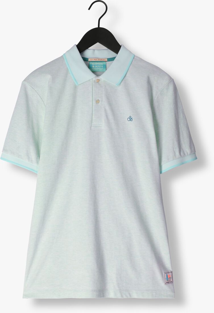 SCOTCH & SODA mint scotch & soda polo melange polo