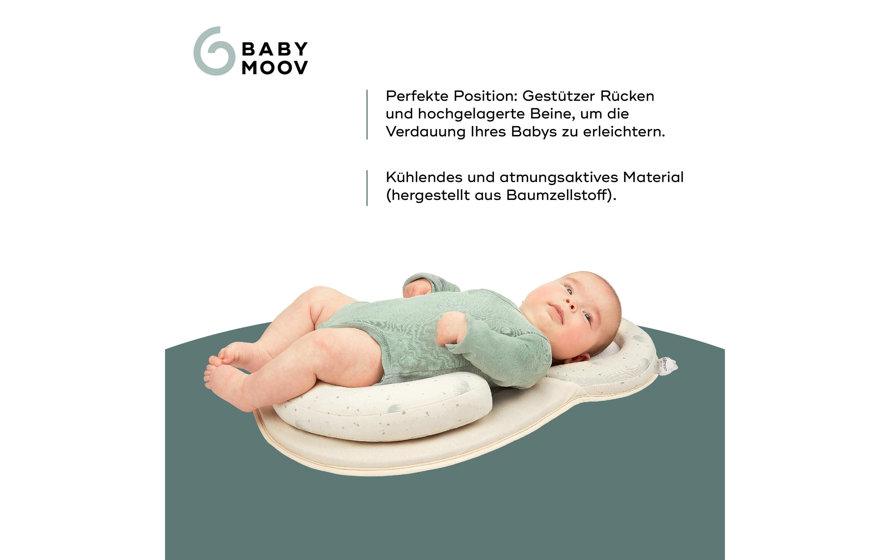 Liegehilfe Cosydream Fresh Mineral BeigeBabystütze ab der Geburt