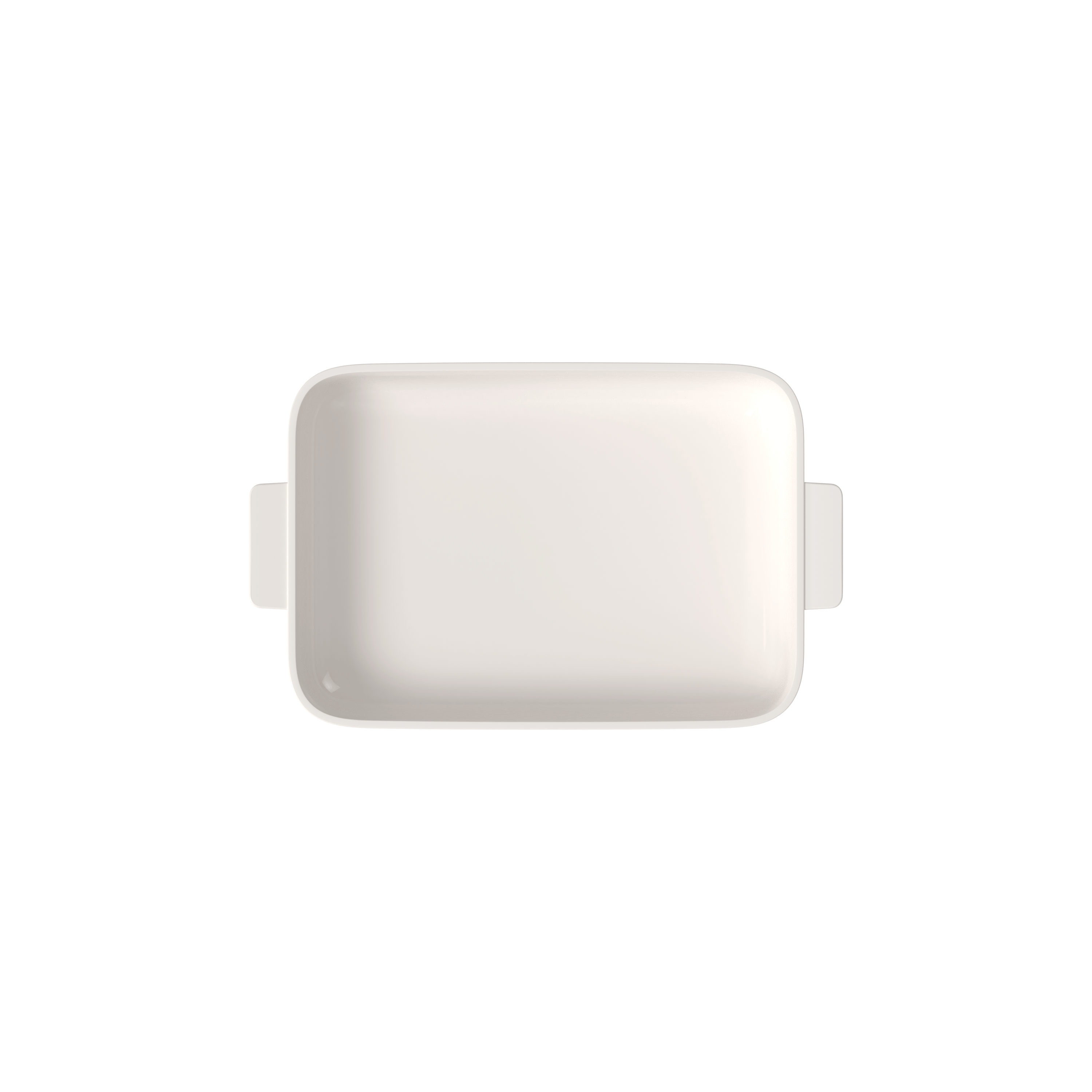 Clever Cooking Rectangular baking dish White, 15.5'' x 9.5'', Premium Porcelain