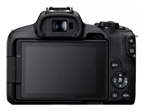 Canon EOS R50 - Digitalkamera - spejlløst - 24.2 MP - APS-C - 4K / 30 fps - 8.3x optisk zoom RF-S 18-150 mm F3.5-6.3 IS STM objektiv - Wi-Fi, Bluetooth - sort
