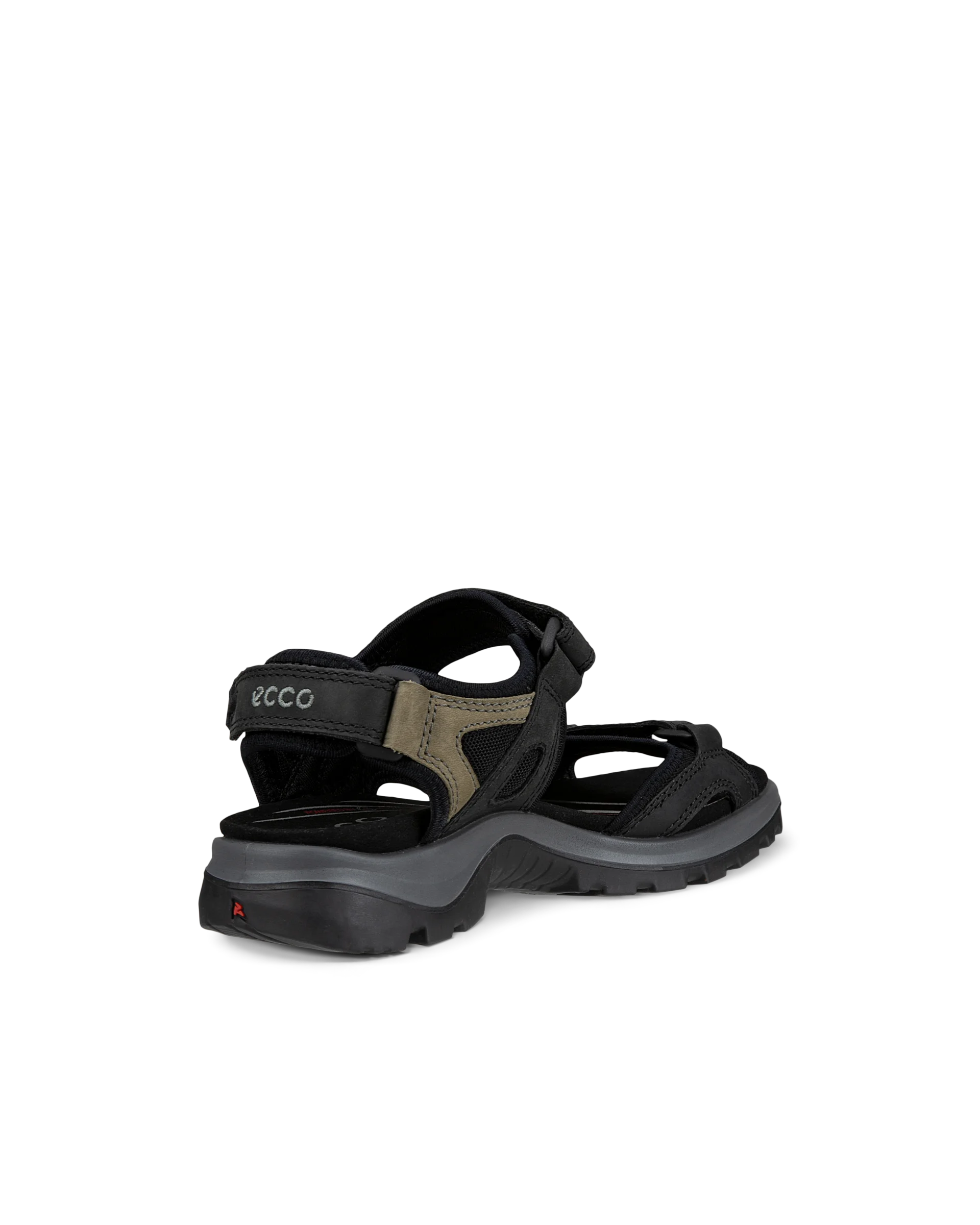 ECCO OFFROAD Damen Trekkingsandale aus Nubukleder Schwarz