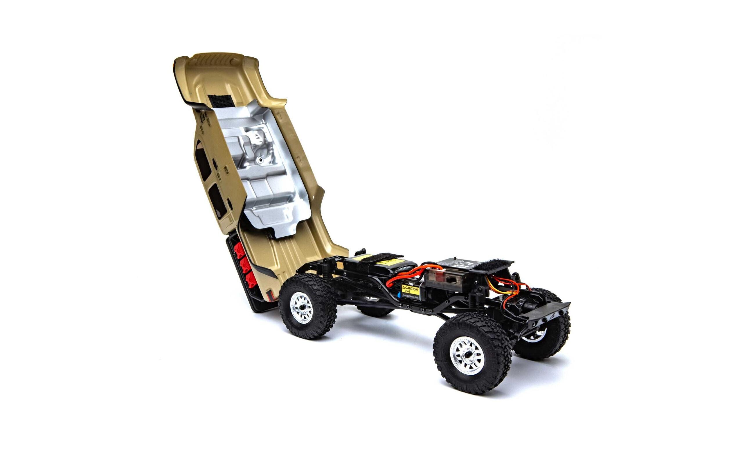 Scale Crawler SCX24 Jeep JT Gladiator, Beige, RTR, 1:24<br>Jeep Gladiator Crawler im Massstab 1:24