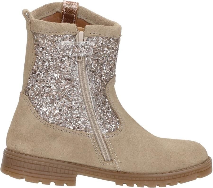 KEQ Enkellaarsjes Beige