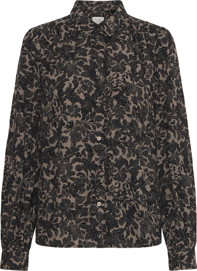 Atelier Rêve IRNOELLA SH10 Grey dash flowers