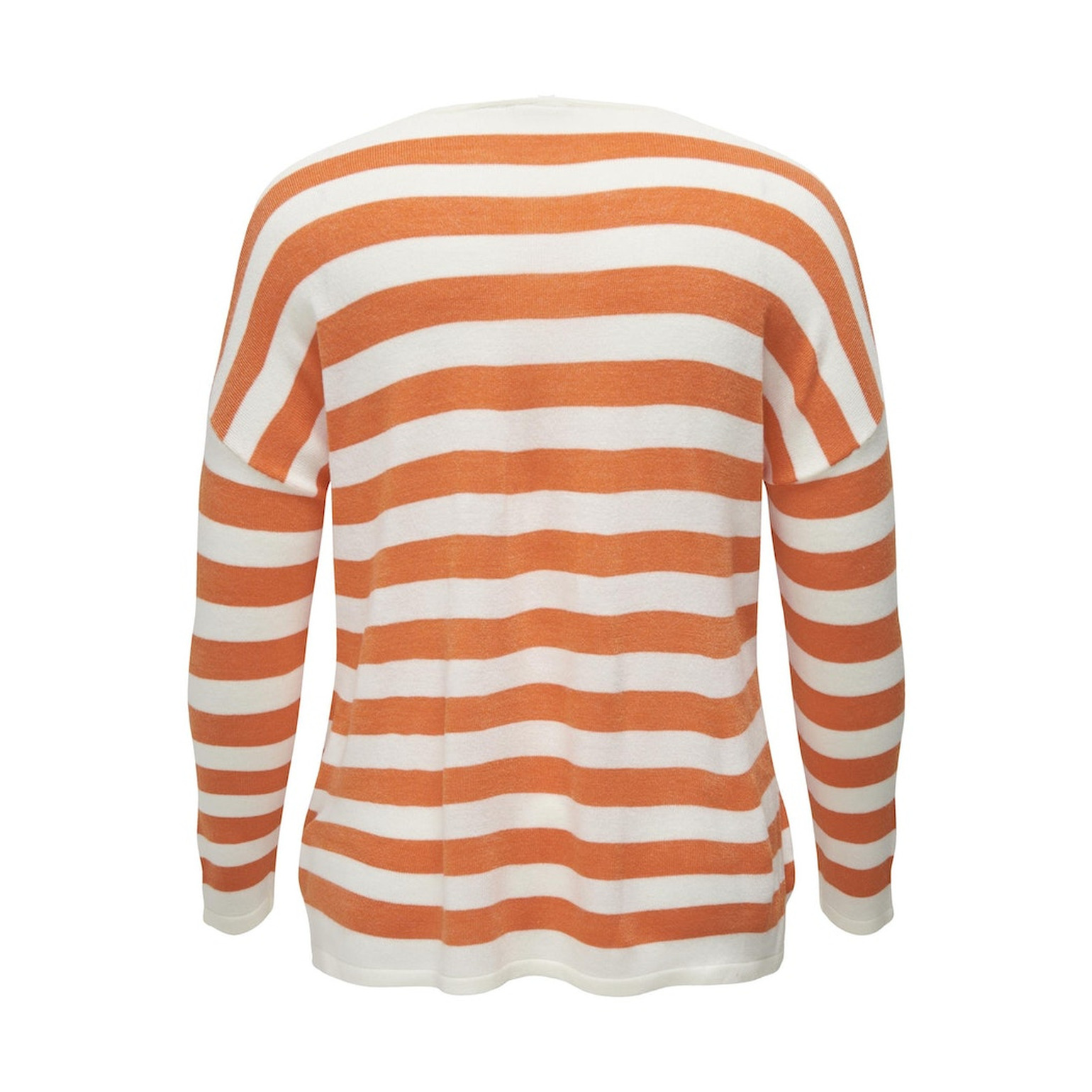 Carmakoma CARAMALIA LS STRIPE V-NECK KNT
