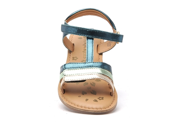 Kickers nu pieds enfant diamanto vert