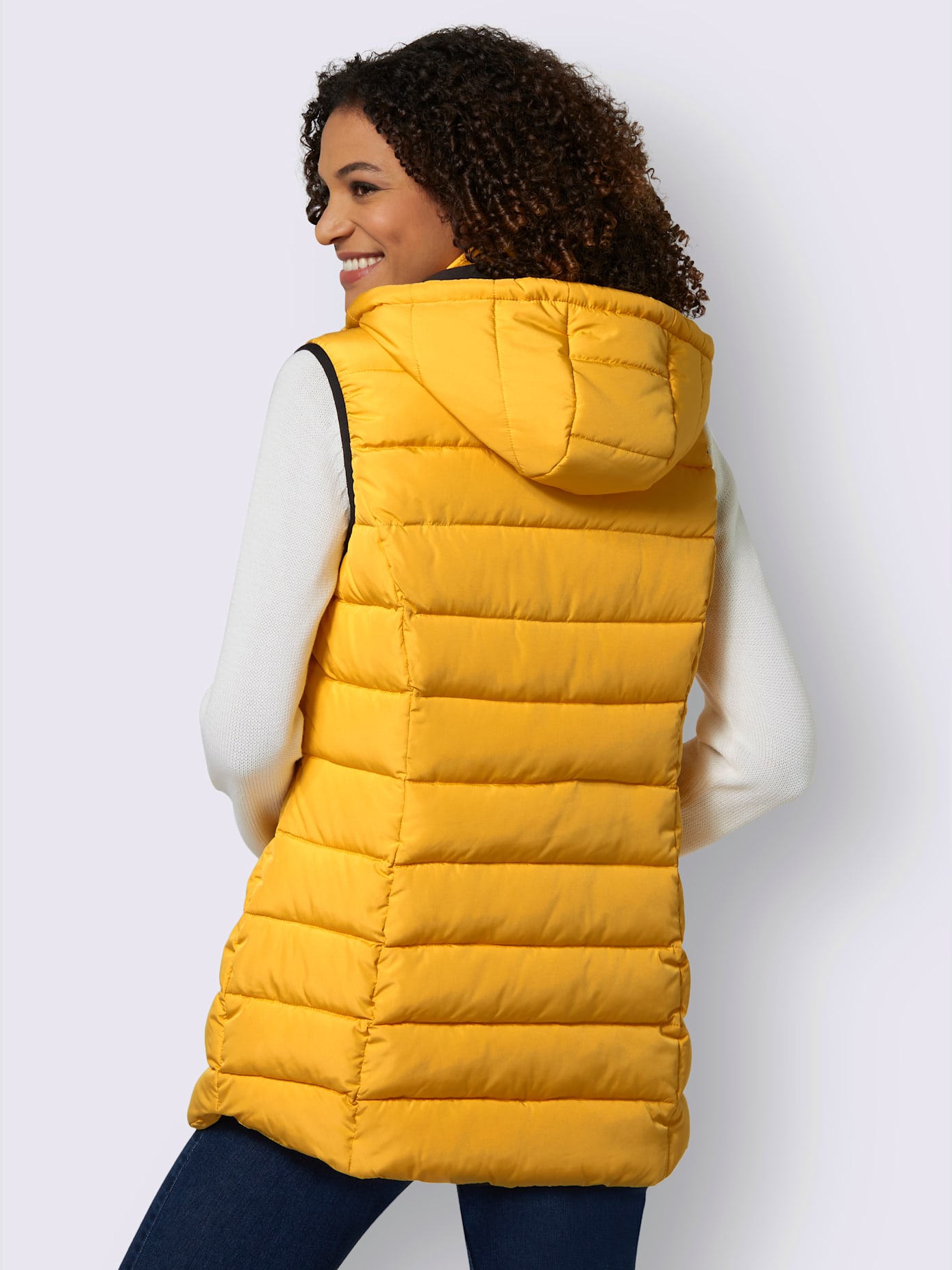 Gilet matelassé matelassage affinant