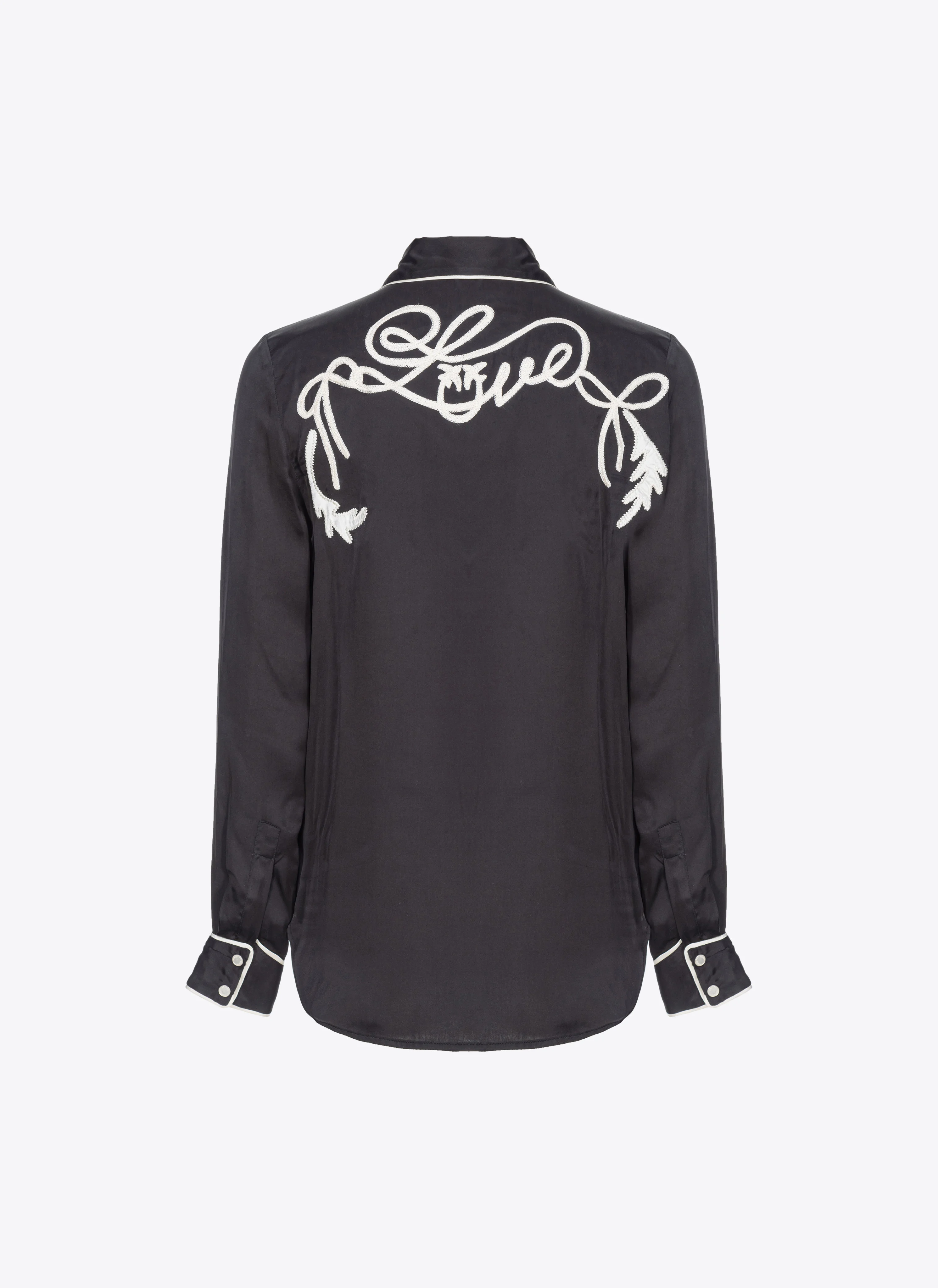 Chemise à broderie style western | Multicolore