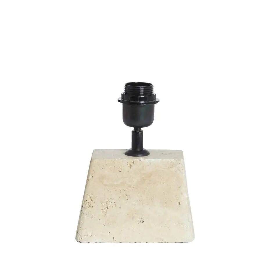 Lampvoet Kardan - Zand - 16x10x21cm