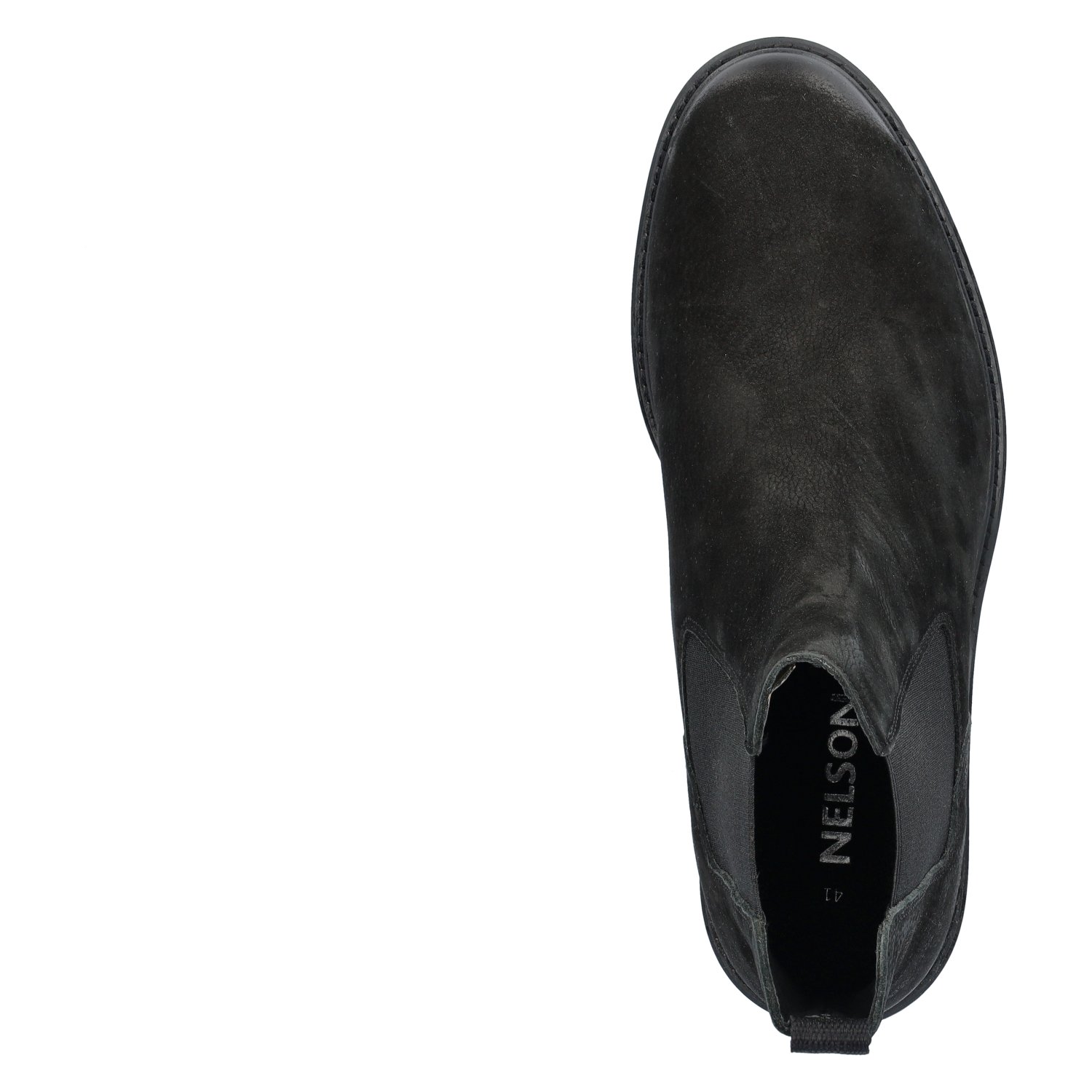 heren chelseaboot Nelson Zwart