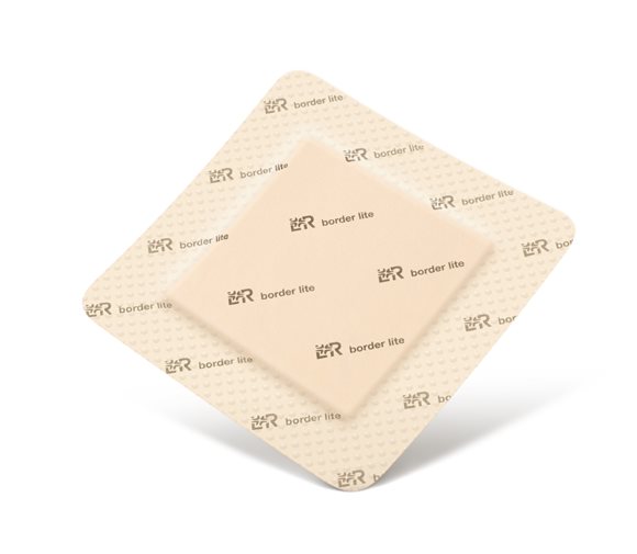 SUPRASORB P sensitive border lite 10x10cm 10 Stk