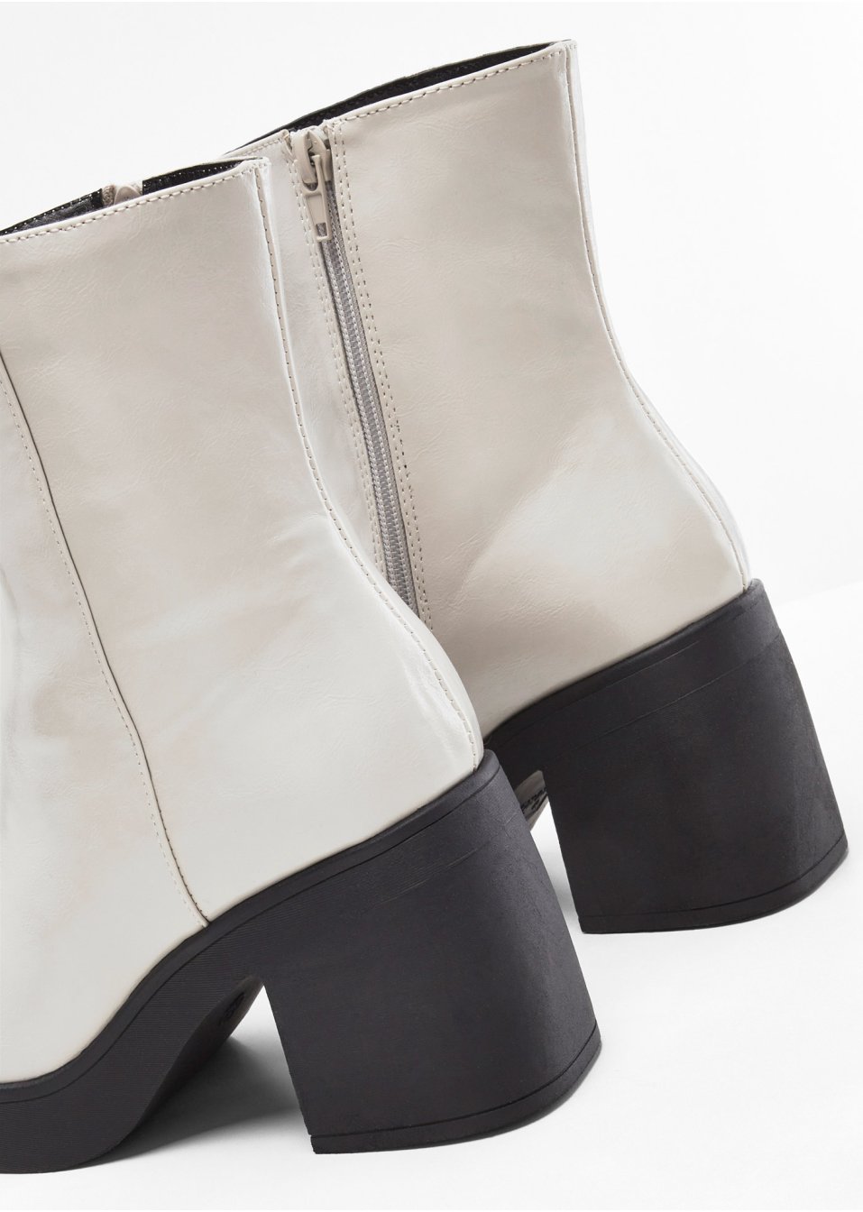 Bottines à plateau