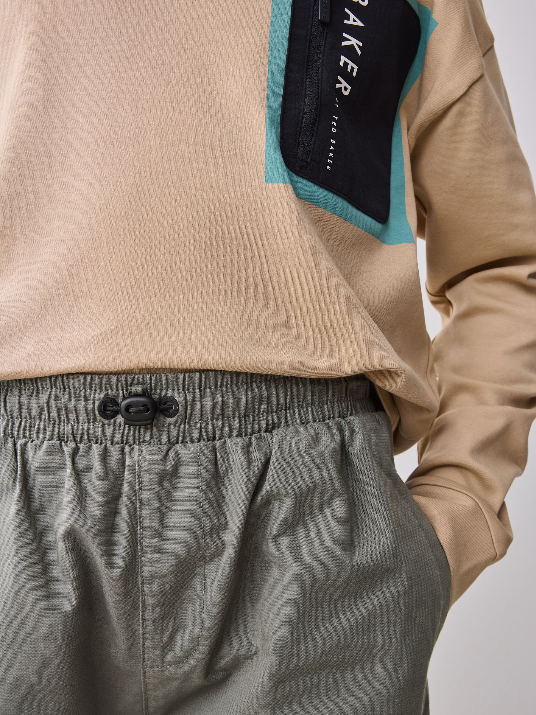 Kakigroen - Baker by Ted Baker - Cargobroek