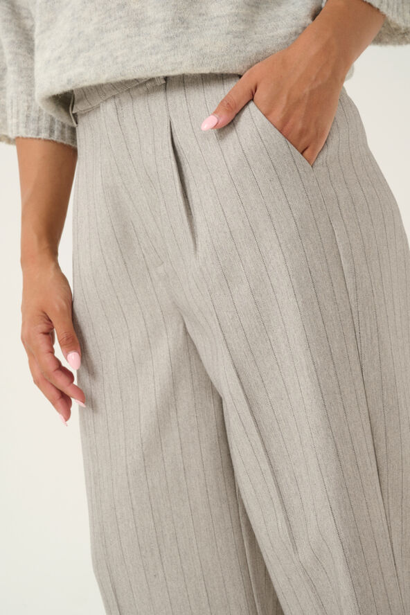 Kaffe KAkaysa Pants Grey pinstripe