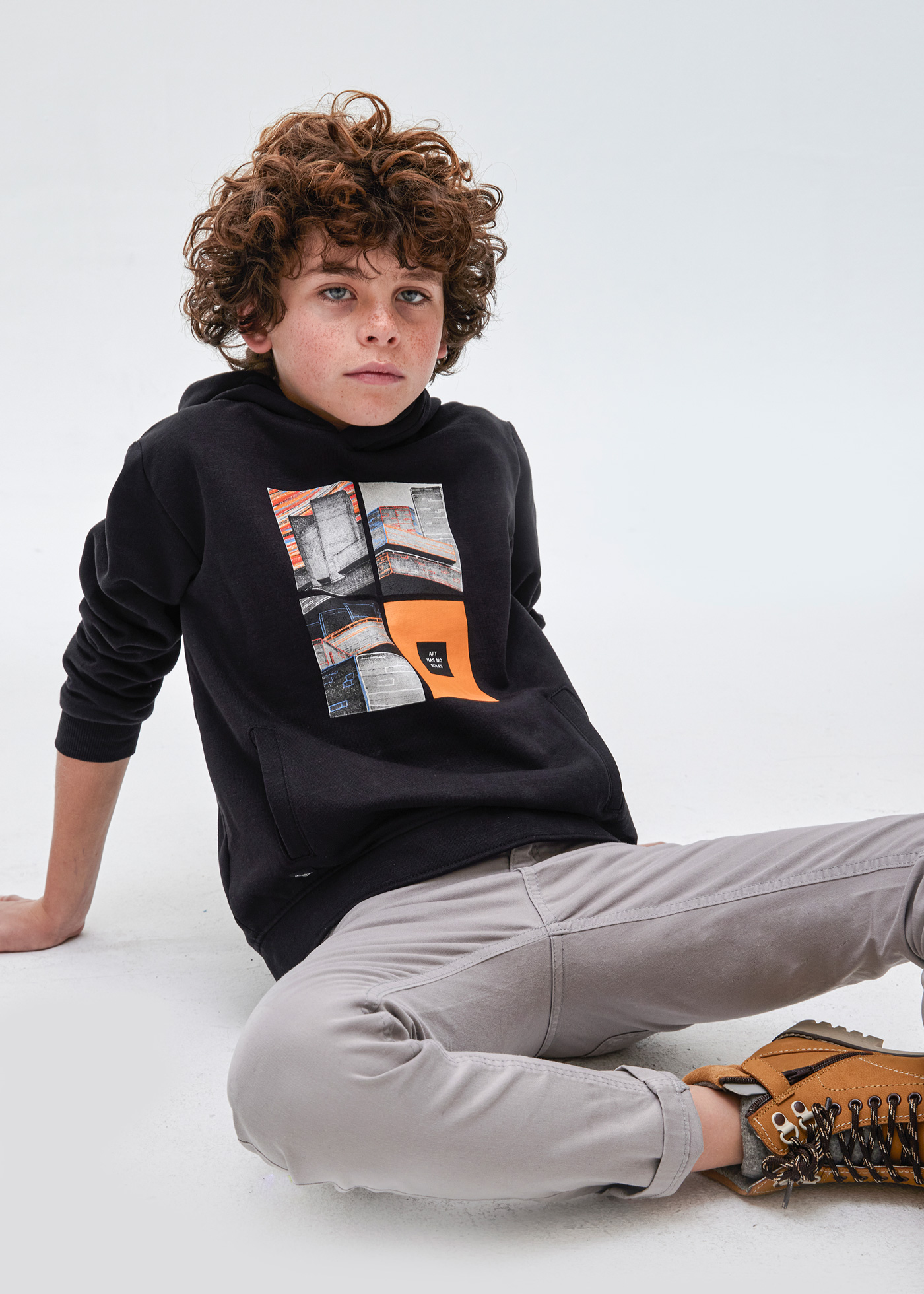 Moletom xadrez infantil Better Cotton