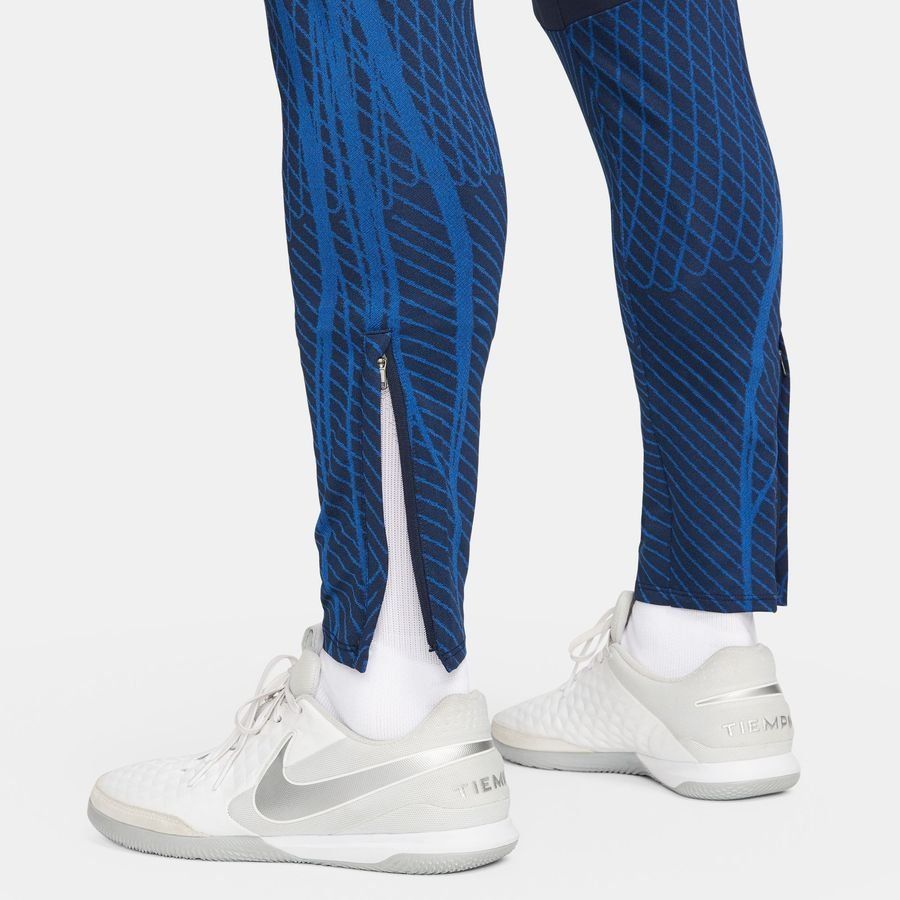 Nike Bas de Survêtement Dri-FIT Strike - Bleu Foncé/Bleu/Blanc