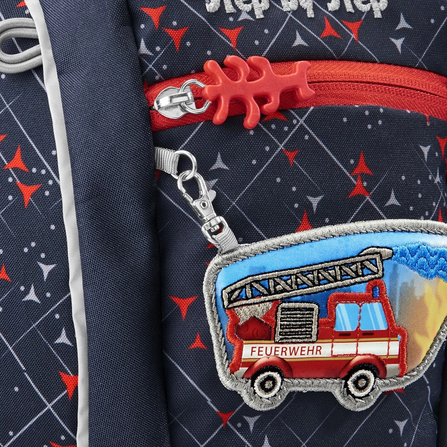Step by KIGA Mini - Rucksack-Set 2tlg. Fire Truck Finn