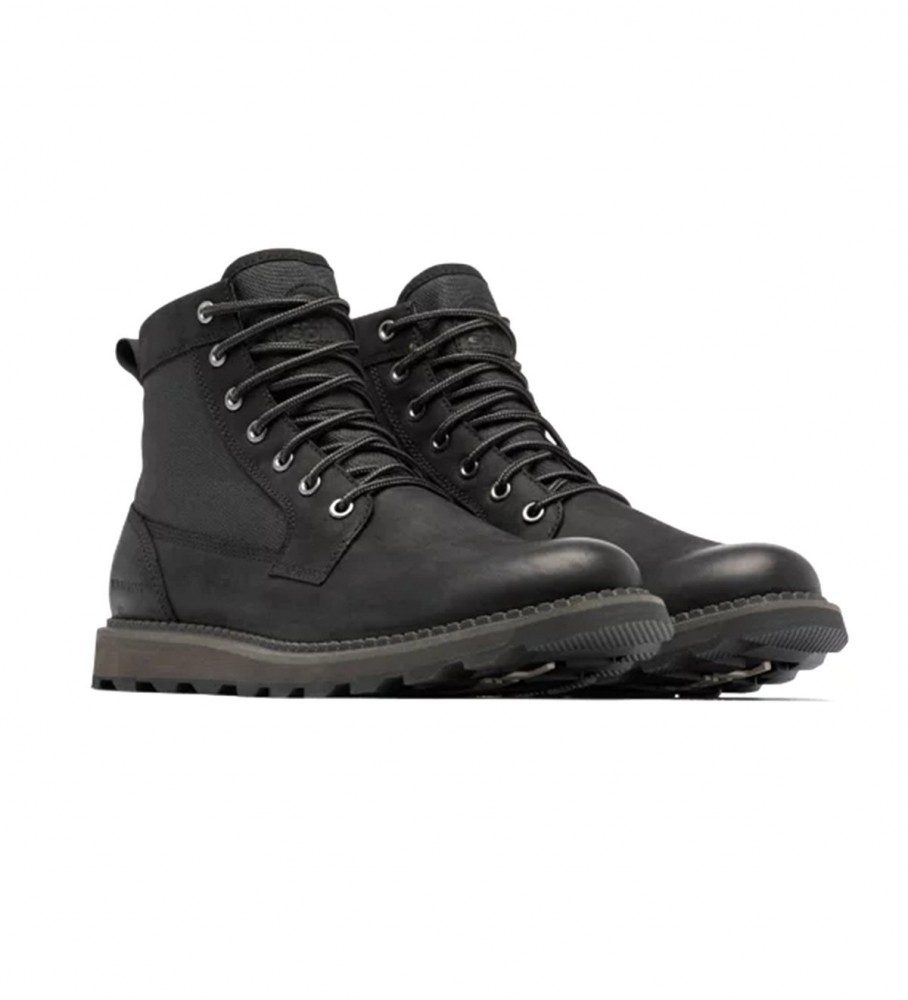 Sorel Botines de piel Madson II negro