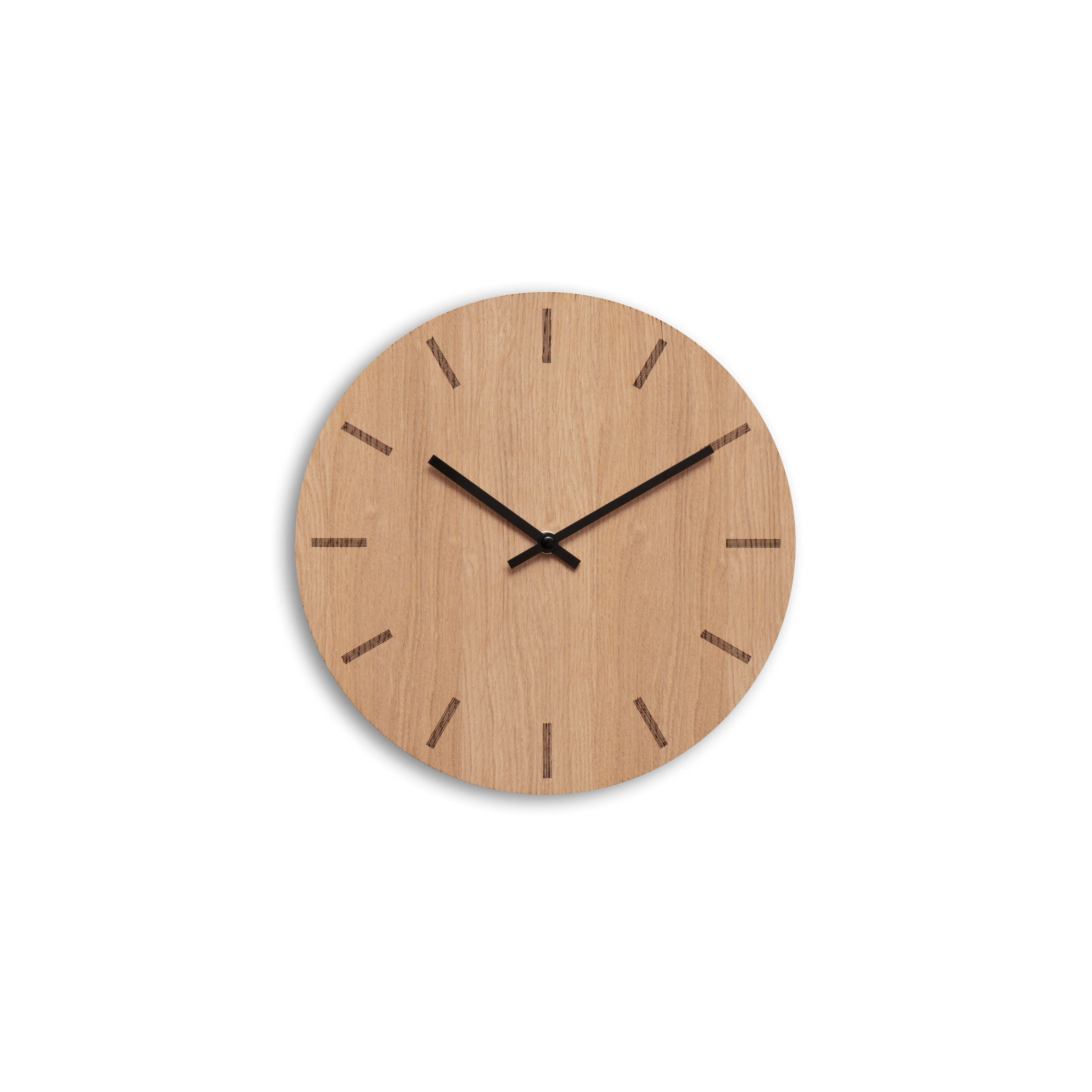 Hemverk  Light Oak vægur - Ø28 cm.