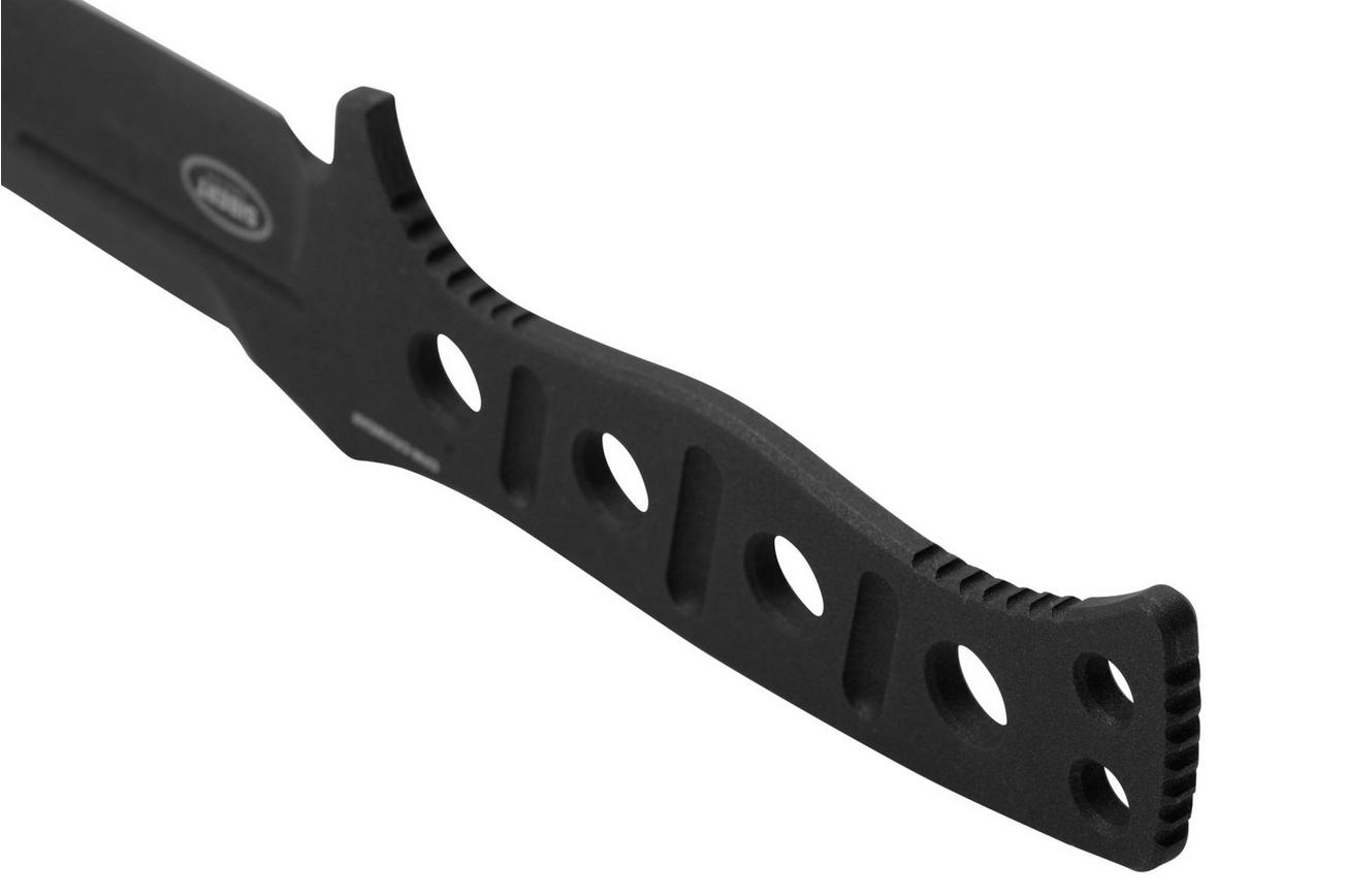 Benchmade 375BK-1 Cobalt Black, Sibert Adamas vaststaand mes, Shane Sibert design